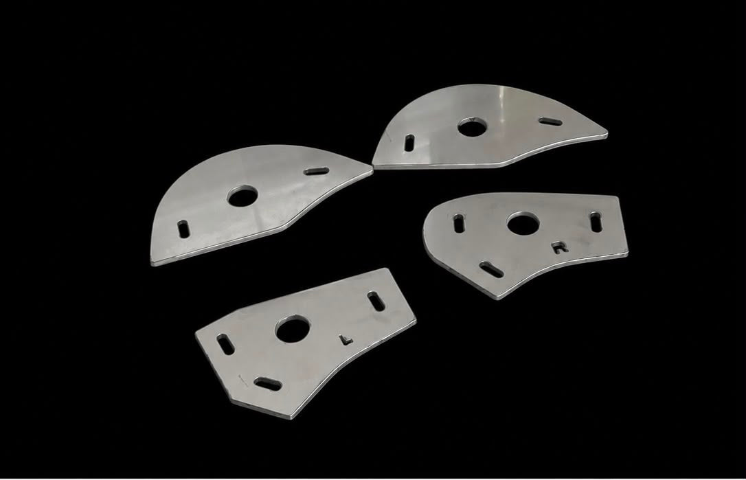 E36 REINFORCEMENT REAR PLATES